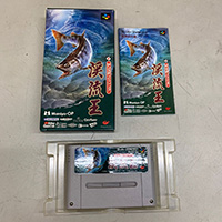 サンスポフィッシング 渓流王 スーパーファミコン ゲームソフト